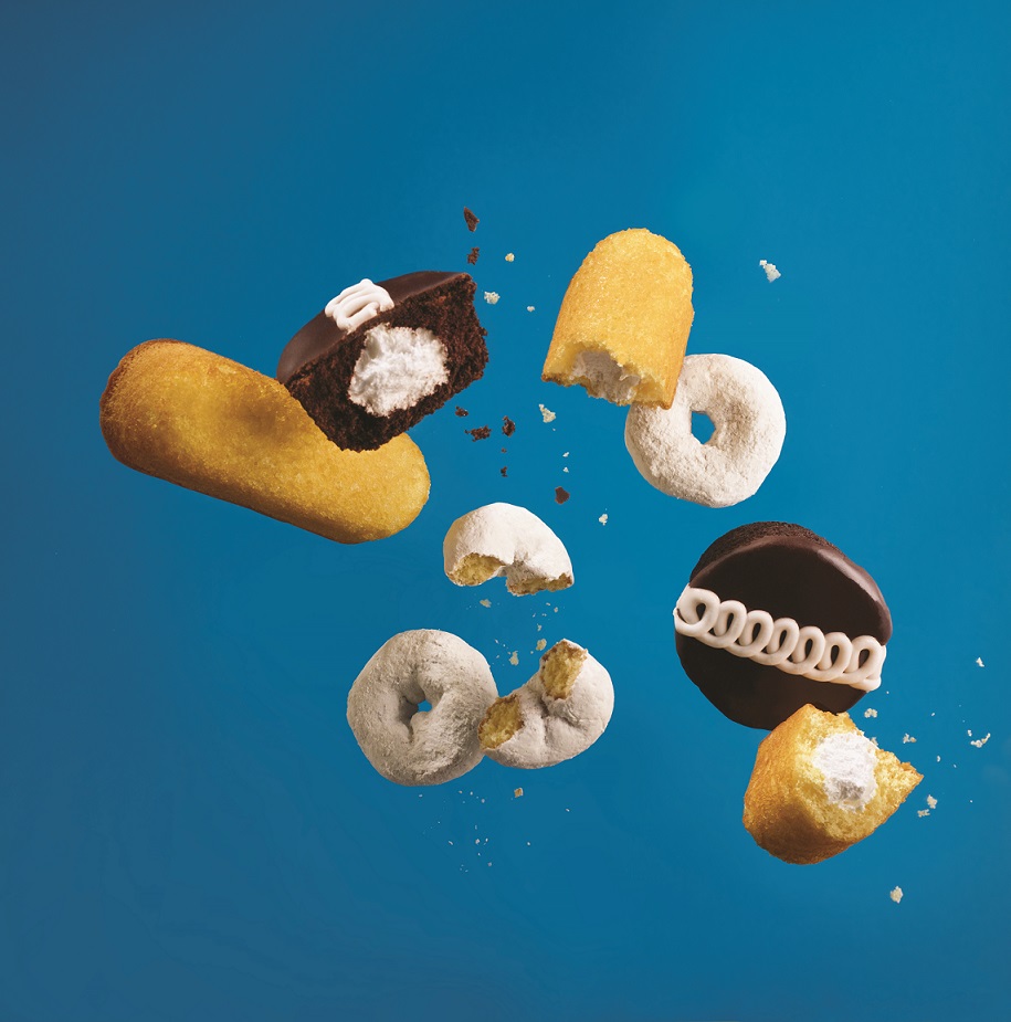 cupcakes, twinkies and donettes