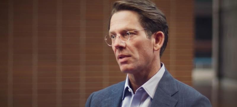 Man being interviewed